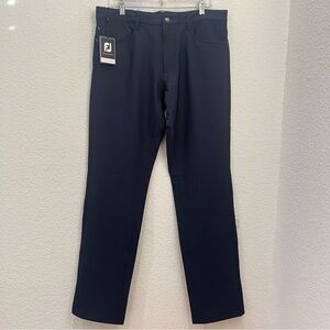 FootJoy 24353 Performance 5 Pocket Athletic Fit Navy Golf Pants Mens Sz W34 L34